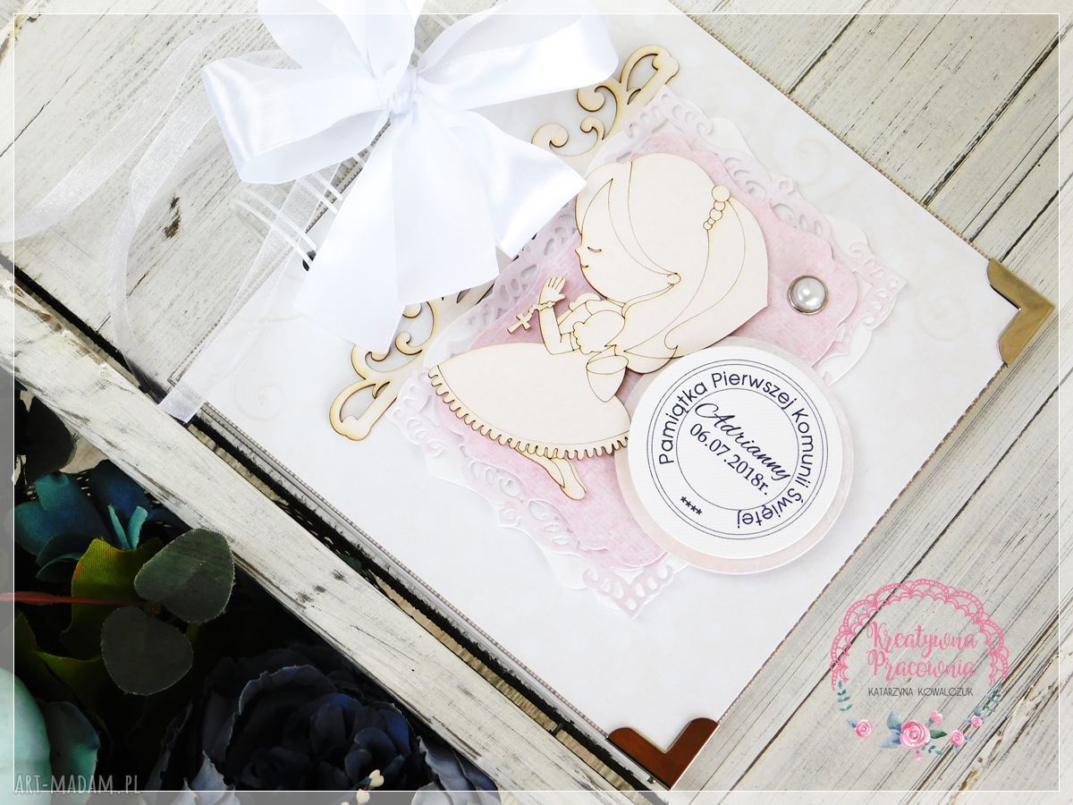 Oryginalne Scrapbooking Albumy Album Komunijny Makama