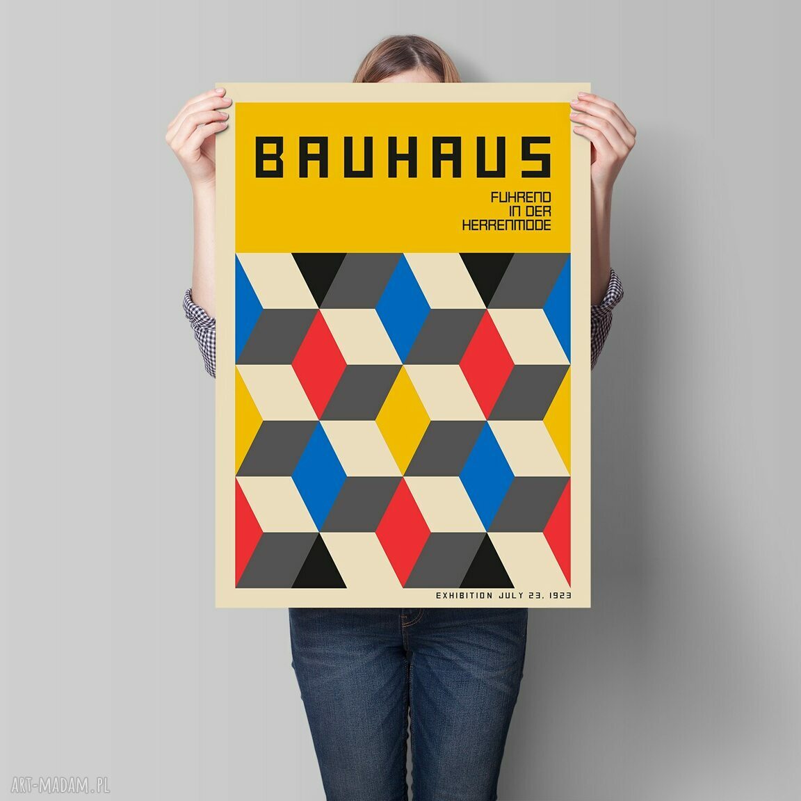 Bauhaus Plakat Wystawowy X Art Madam Pl