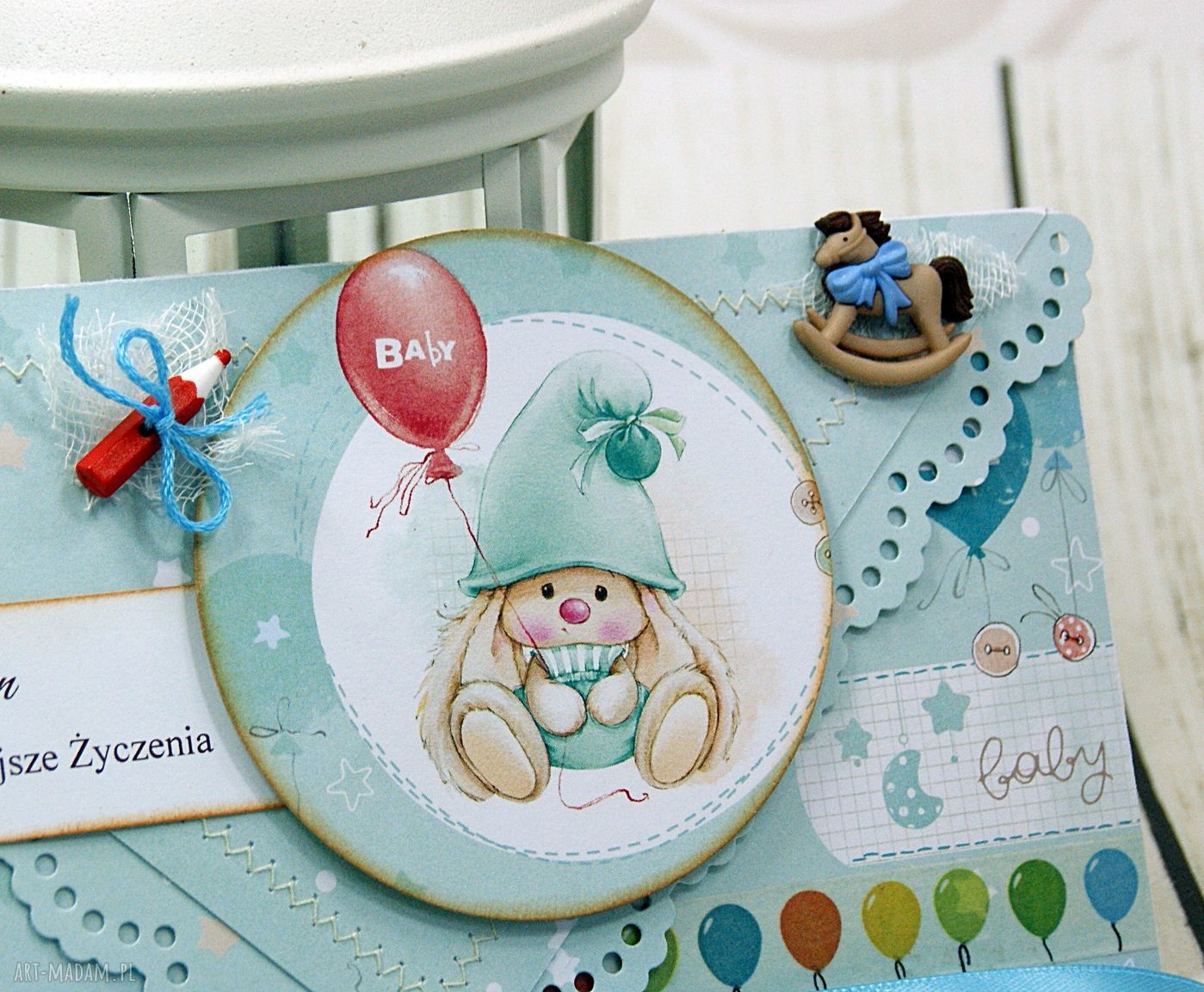 Urokliwe Scrapbooking Kartki Kartka Urodzinowa Dla