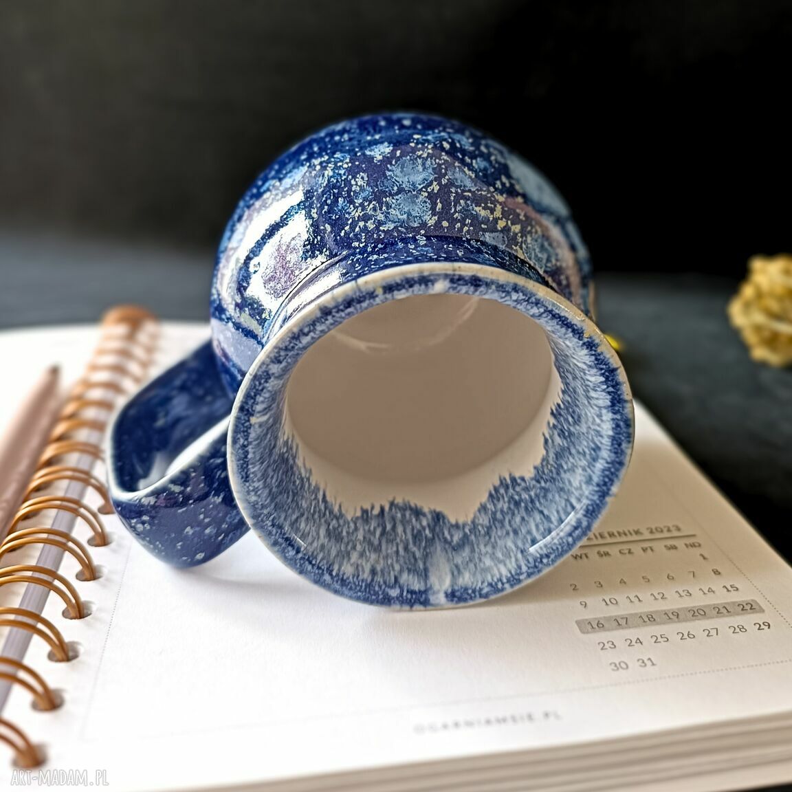 Niekonwencjonalne Ceramika Kubek Ceramiczny Galaxy Monamisa Art Madam Pl