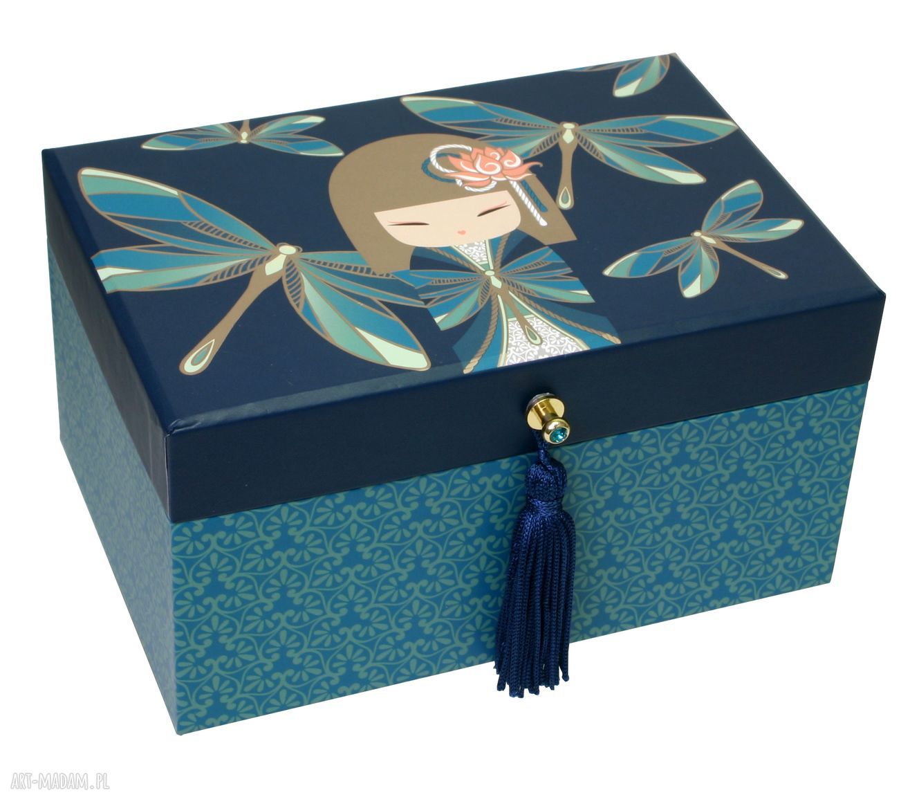 Szkatułka biżuterię yuna biżuteria pudełko dom szktaułka mój duch jest kimmidoll poland