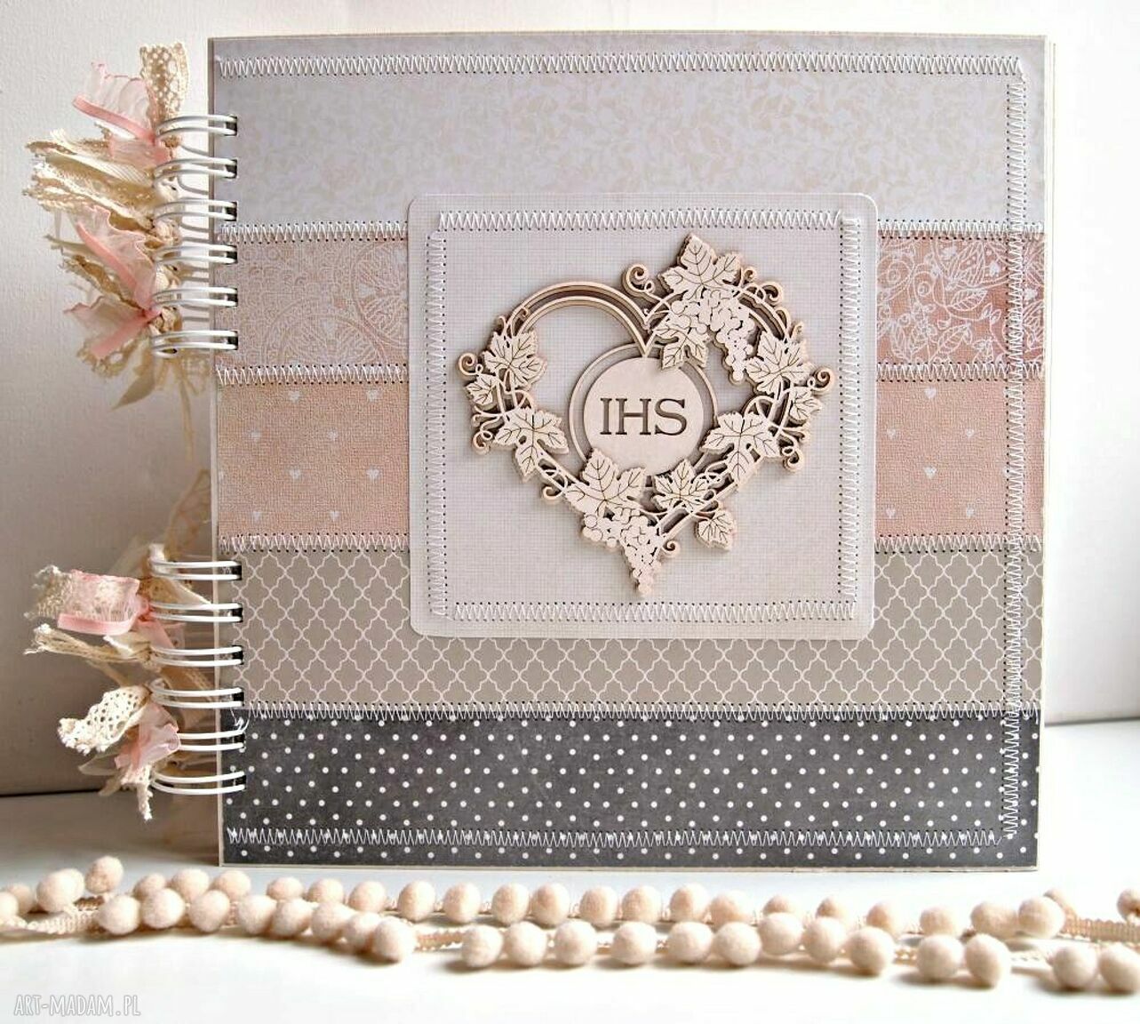 Zam Wienie Dla P Moniki Handmade Scrapbooking Albumy Art Madam Pl