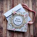 Personalizowana kartka ślubna handmade - zamówienie specjalne