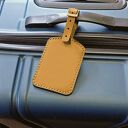 Zawieszka do walizki na bagaż z grawerem skórzana Identyfikator bagażu Przywieszka do bagażu