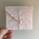 Zestaw 8 naklejek ROSES w kopercie z papieru czerpanego