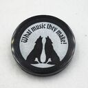Przypinka gotycka z żywicy z wilkami pin print Goth 004