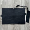 akcesoria czarny notes okładka skórzana na książkę