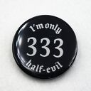 Przypinka gotycka 333 pin print goth 005