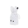 White Funny Bunny Bag - kosmetyczka plecak worek