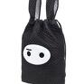 czarne worek black funny bunny bag plecak