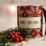 Marta Ragiel 3dpoint pod choinkę boźe świąteczna puszka z sypaną herbatą na narodzenie prezent