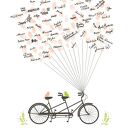 Wiosenny Tandem Wpisów Gości Weselnych - alternatywa dla księgi gości