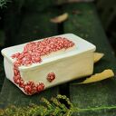 Pojemnik Kwiaty - ceramiczna szkatułka na biżuterię od Enio Art