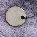 Wisior ceramiczny w turkusie - handmade prezent dla niej