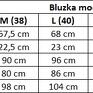 Elegancka bluzka z kokarda z szyfonu T223, błękitna - ręcznie wiązana szyfon