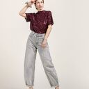 Shine A Light / cekinowa bluzka z kokardą