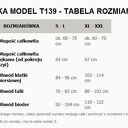 Bluzka "2 w 1" T139 jasnoszary