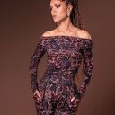 Bluzka z odsłoniętymi ramionami