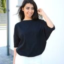 SZEROKA LUŹNA BLUZKA NIETOPERZ OVERSIZE czarny