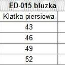 Bluzka Betty z koronką ecru 015 - dopasowana Ella Dora handmade