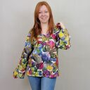 Bluzka damska lniana koniczyny