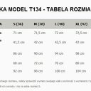 Bluzka koszulowa ze wstążką T134 czarny