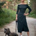 Liwia black - elegancka bluzka z odsłoniętymi ramionami