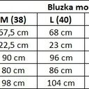 Elegancka bluzka z kokarda z szyfonu T223, błękitna