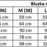 elegancka z dekoltem i krawatem, t244, bluzka szyfon