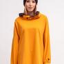 oversize bluza z wzorem