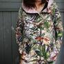 Oversize hoodie ogromny kaptur gepardy XL wiosenna damska bluza