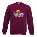 Bluza z nadrukiem, prezent najlepsza siostra, sis, koszulki dla sióstr, urodziny