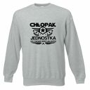 Bluza z nadrukiem dla narzeczonego, męża, prezent mąż, chłopak, urodziny, walentynki