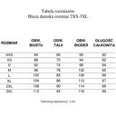 Ciepła bluza damska MEGI jasna musztarda z panterką