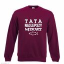 Bluza z nadrukiem dla wędkarza, prezent najlepszy wędkarz, wędkarstwo, łowienie