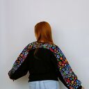 Bluza damska LOVA łowicki czarny