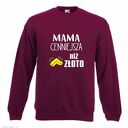 Bluza z nadrukiem dla mamy, prezent mamusi, urodziny, święta, najlepsza, będę