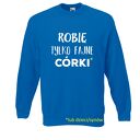 Bluza z nadrukiem dla taty, prezent najlepszy, urodziny tatusia, święta, od dzieci