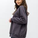 Bluza Basic Ciepła Seda - Grafit