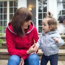 Bluza z kapturem damska czerwona lub szara