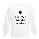 Bluza z nadrukiem dla mamy, prezent mamusi, urodziny, święta, najlepsza, będę