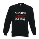 Bluza z nadrukiem, prezent najlepsza siostra, sis, koszulki dla sióstr, urodziny