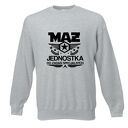 Bluza z nadrukiem dla narzeczonego, męża, prezent mąż, chłopak, urodziny, walentynki