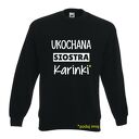 Bluza z nadrukiem, prezent najlepsza siostra, sis, koszulki dla sióstr, urodziny