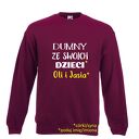 Bluza z nadrukiem dla taty, prezent najlepszy, urodziny tatusia, święta, od dzieci
