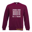 Bluza z nadrukiem dla solenizanta, urodzinowa, rocznica, data, rok, lata, prezent