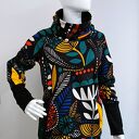 Bluza damska z kominem AFRYKA Z KOMINEM