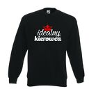 Bluza z nadrukiem dla kierowcy, prezent do pracy, urodziny, święta, tir, tirowiec