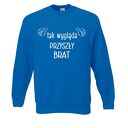 Bluza z nadrukiem dla brata, prezent najlepszy brat, urodziny brother, święta