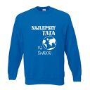 Bluza z nadrukiem dla taty, prezent najlepszy, urodziny tatusia, święta, od dzieci